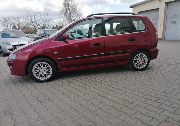 Mitsubishi Space Star cena 7400 przebieg: 213000, rok produkcji 2004 z Międzychód małe 154